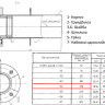 Сальник нажимной С-1 Ду 159 L=300 мм 5.905-26.08.1-7.04 2