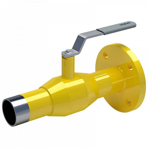 Кран шаровой Vexve 115 DN 40 PN 40 стальной стандартнопроходный фланцевый/под приварку для газа, ручка-рычаг