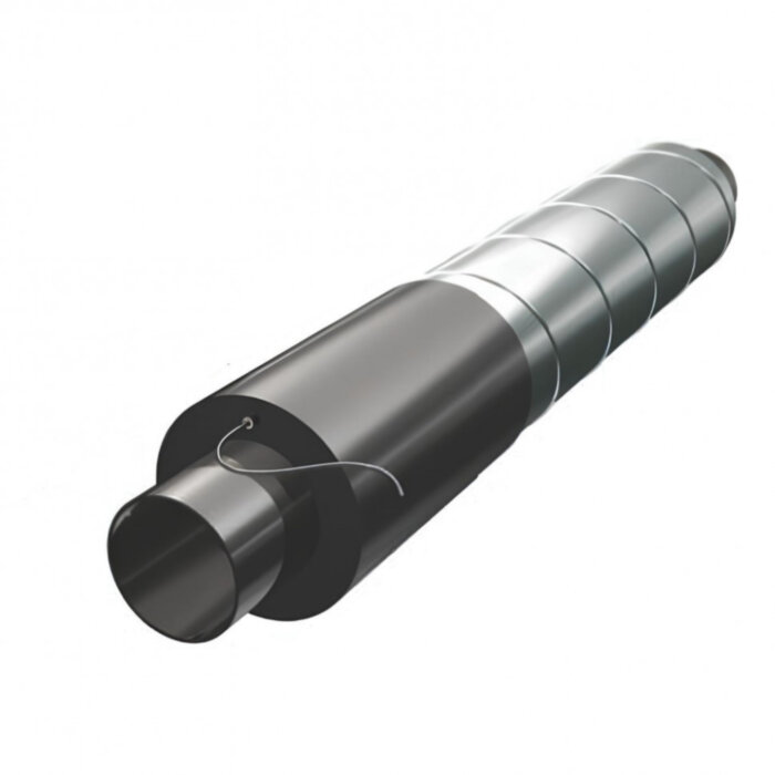 Концевой элемент стальной в изоляции ППУ-ОЦ 38х3,0/110