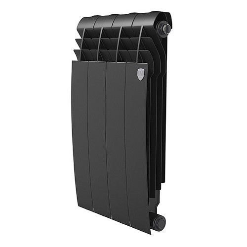 Радиатор биметаллический Royal Thermo BiLiner 500 (4 секции) Noir Sable 1