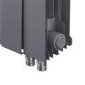 Радиатор биметаллический Royal Thermo PianoForte 500 VDR (6 секций) Silver Satin 4