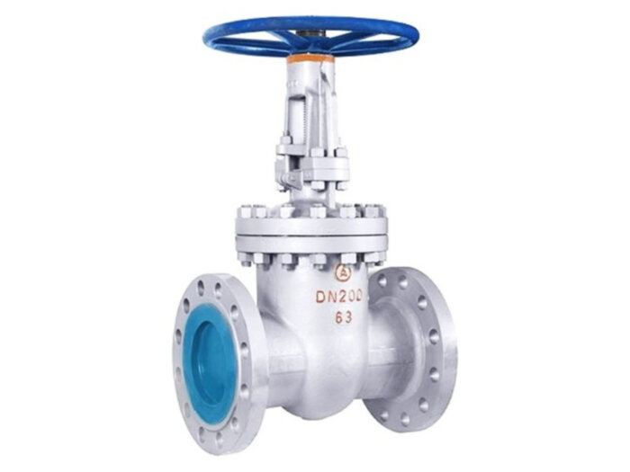 Задвижка 30лс915нж Ду600 Ру 40 стальная с электроприводом