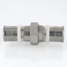 Соединение разъёмное VALTEC VTm.263 DN 32 PN 10 латунный никелированный 3