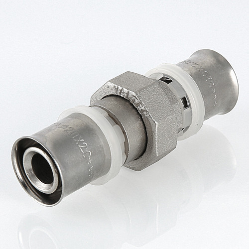 Соединение разъёмное VALTEC VTm.263 DN 32 PN 10 латунный никелированный 4