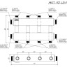 Коллектор распределительный GIDRUSS MKSS-150-4DUx25 5-ти контурный НР 1 1/2"x1" Ду 40 Ру 6 модульный 2