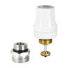 Клапан термостатический VALFEX VF.675.TE.012.034 НР 1/2"x3/4" DN 15 PN 10 с ниппелем под евроконус латунный 1