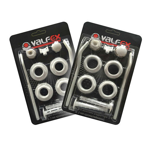 Комплект для монтажа радиаторов VALFEX AD-1002 Ду 20 с двумя кронштейнами