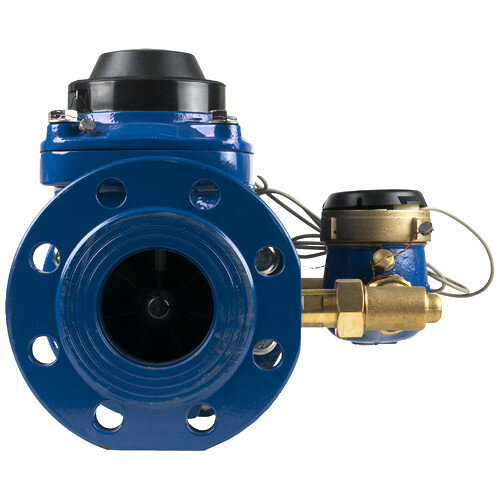 Счетчик комбинированный Декаст СТВК 2 80/20 ДГ (100/100 л на имп.) двухкорпусный