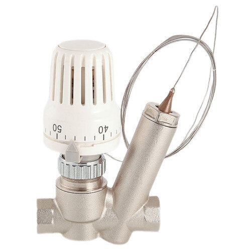 Регулятор температуры Valtec VT.348 1/2" DN 15 PN 10 прямого действия