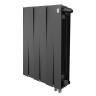 Радиатор биметаллический Royal Thermo PianoForte 500 VD (6 секций) Noir Sable 1