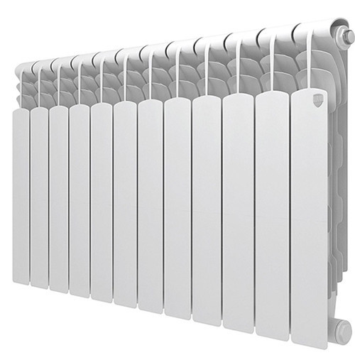 Радиатор биметаллический Royal Thermo Revolution Bimetall 2.0 500 (12 секции) Bianco Traffico 1