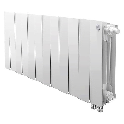 Радиатор биметаллический Royal Thermo PianoForte 300 VDR (12 секций) Bianco Traffico 1