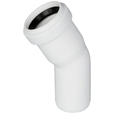 Отвод канализационный PP-H Ostendorf HT HTB DN 32х30° цвет белый