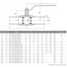 Кран шаровой цельносварной LD КШ.Ц.П.Р.GAS.800/700.025.Н/П.02 Ду 800/700 Ру 25 стальной неполнопроходный под приварку с редуктором 2