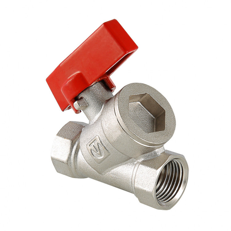 Кран шаровой VALTEC 1/2" Ду15 Ру40 с цельным корпусом VT.290.N.04 1