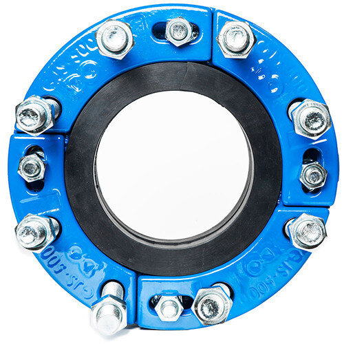 Доуплотнитель раструбного соединения чугунных труб DOMEX DZ DN 500 мм (527-534) мм) PN 10 чугунный