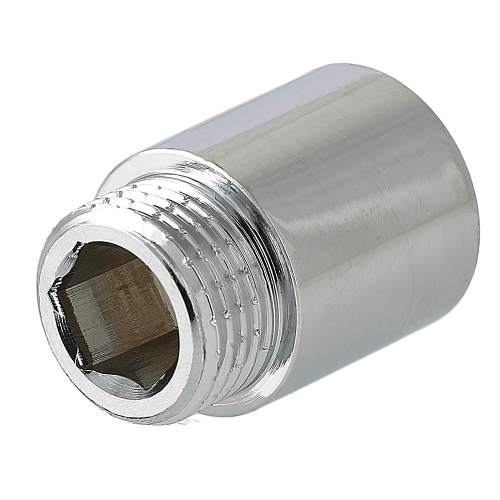 Латунный удлинитель VALTEC 1/2" хромированный VTr.198.C.0450 2