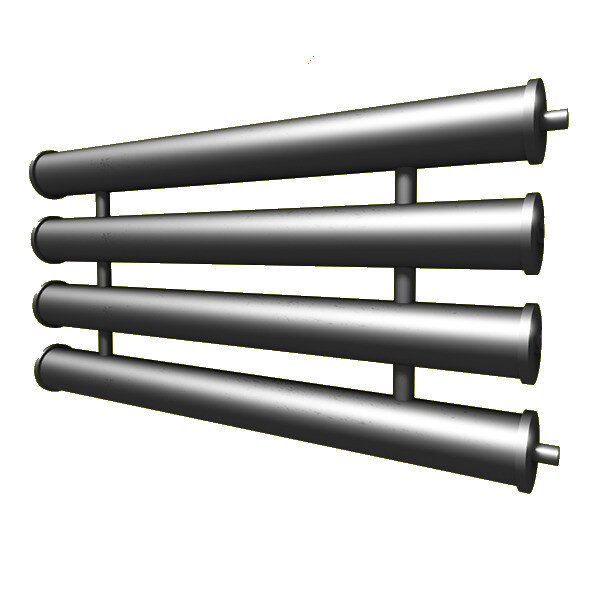 Регистр отопления РСП-4x108x3,0-12000 секционный четырёхрядный с плоскими заглушками