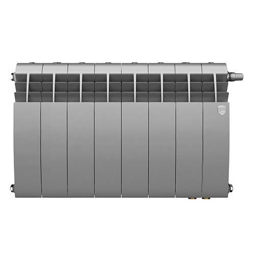 Радиатор биметаллический Royal Thermo BiLiner 350 V (8 секций) Silver Satin 2