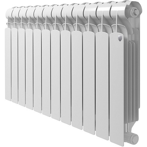 Радиатор биметаллический Royal Thermo Indigo Super+ 500 (12 секций) Bianco Traffico 1