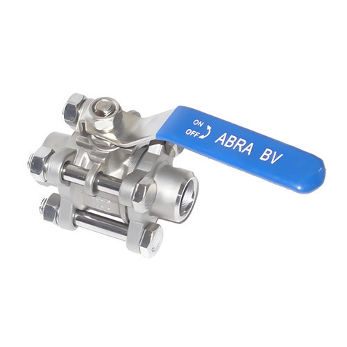 Кран шаровой ABRA BV61A DN 25 PN 40 стандартные патрубки нержавеющая сталь 1