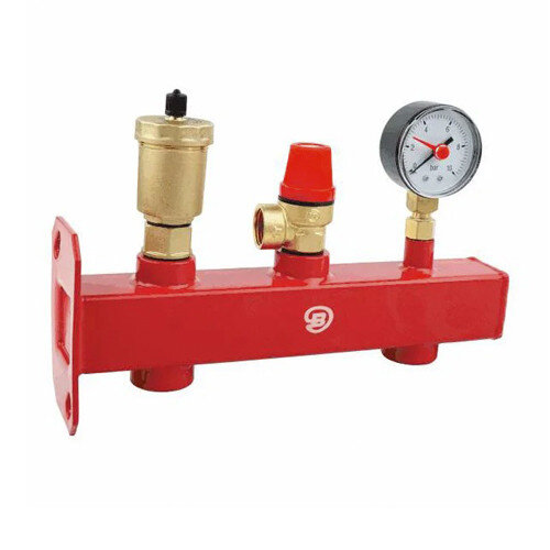 Группа безопасности Benarmo ВР-НР 3/4"x1/2"x1/4" DN 20 PN 10 для расширительного бака