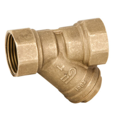 Фильтр сетчатый GENEBRE 3302 Ду80 Ру16 латунный резьбовой