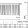 Радиатор панельный Royal Thermo VENTIL COMPACT VC11-300-1700 RAL9016 2