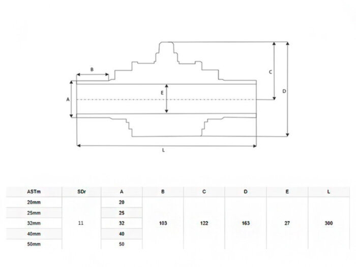 Кран шаровой Daeyoun DN 25 SDR 11