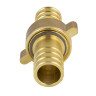Соединитель для шланга латунный Aquasfera 9105-01 DN 15 PN 25 разъёмный, 9105-01 3