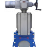 Задвижка шиберная ножевая VAG ZETA DN 50 PN 10 с электроприводом AUMA SA07.6 1