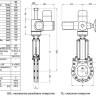 Задвижка шиберная ножевая VAG ZETA DN 50 PN 10 с электроприводом AUMA SA07.6 2