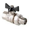 Кран шаровой VALTEC PERFECT 1/2" Ду15 Ру80 с полусгоном VT.327.N.04 1