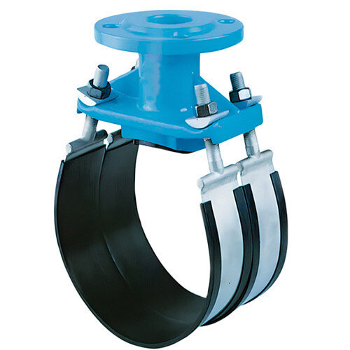 Седловой отвод фланцевый DN 300х50 для трубы 315-326 мм