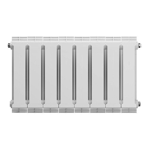 Радиатор биметаллический Royal Thermo PianoForte 300 (8 секций) Bianco Traffico