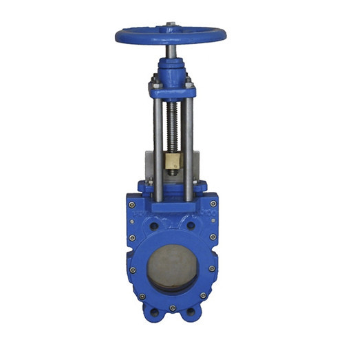 Задвижка шиберная ABRA KV-01 DN 80 PN 16/10 чугунная фланцевая с редуктором