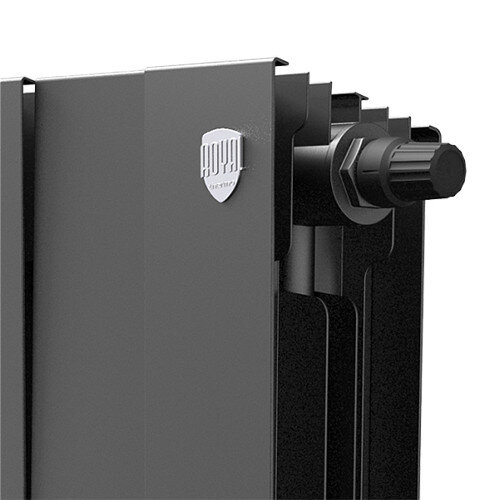 Радиатор биметаллический Royal Thermo PianoForte 300 VD (8 секций) Noir Sable