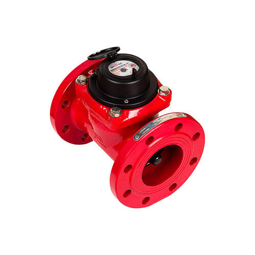 Счетчик воды ЭКОМЕРА Ду 50 фланцевый универсальный чугунный