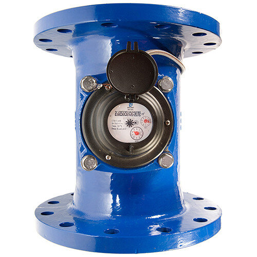 Счетчик промышленный Декаст СТВХ-200 ДГ1 (1000 л/имп, 12 отв. в фланце) холодной воды