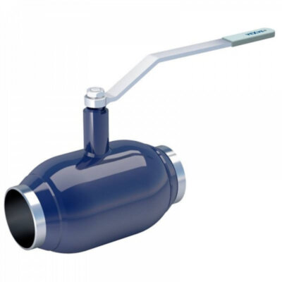 Кран шаровой Vexve 150100 DN 100 PN 25 стальной полнопроходный под приварку для воды, ручка-рычаг