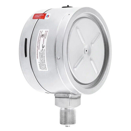 Мановакуумметр РОСМА ТМВ-521Р.00 Б (-0,1...0,3 MПa) Дкорп=100мм кл. 1,0 G1/2" коррозионностойкий виброустойчивый радиальный 00000039017