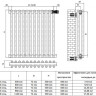 Дизайн-радиатор Royal Thermo SHIFT R22 C2050 - 12 секц. RAL9016 5