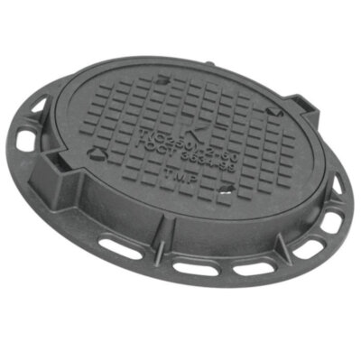 Люк чугунный ТМР(С250) с пазом под РТИ