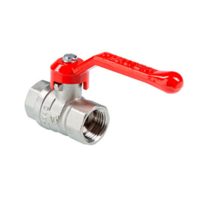 Шаровой кран VALTEC СТАНДАРТ 1" Ду25 Ру40 никелированный c внутренней резьбой VT.120.N.06