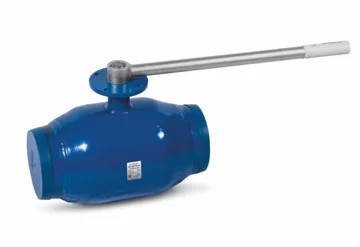 Кран шаровой TEMPER 29266250 полнопроходной под приварку DN 250 PN 16/25 с фланцем для установки привода