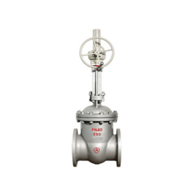 Задвижка 30с515нж Ду400 Ру40 с редуктором стальная клиновая