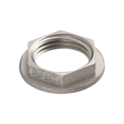 Контргайка VALFEX VF.655 ВР 1/2" Ду 15 Ру 40 никелированная латунная