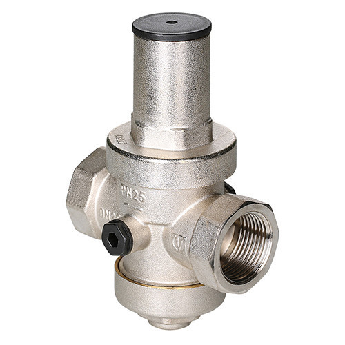 Редуктор давления VALTEC VT.086.NH.08 1 1/2'' DN 40 PN 25 поршневой, регулируемый, прямого действия, латунный с никелевым покрытием 1