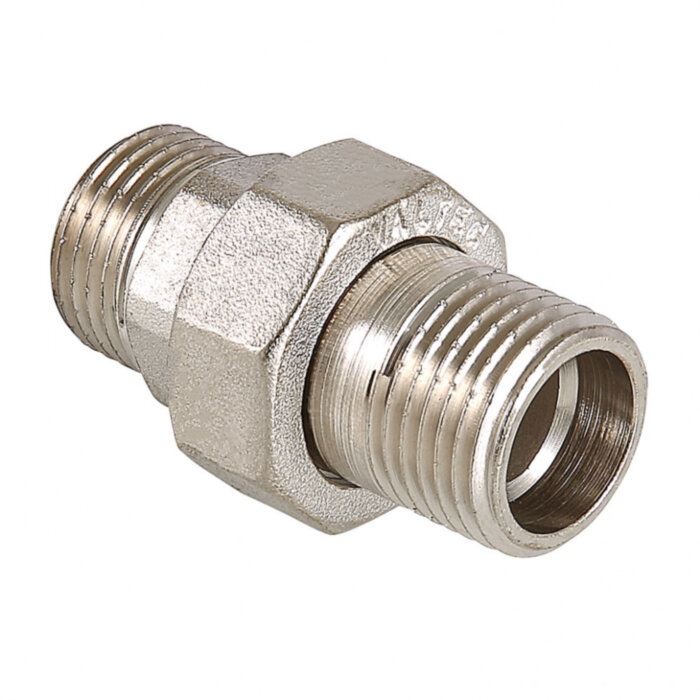 Латунный сгон VALTEC 1/2" разъемный с наружной резьбой VTr.728.N.0004