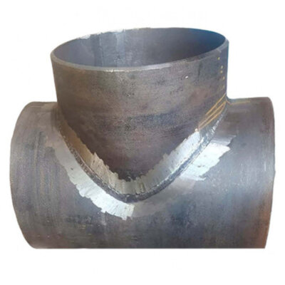 Тройник стальной 1420x22-1420х18 ТС-590.000 серия 5.903-13 равнопроходный сварной